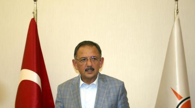 Bakan Özhaseki: Tampon bölgedeki imar hareketlerine hükümet karar verecek