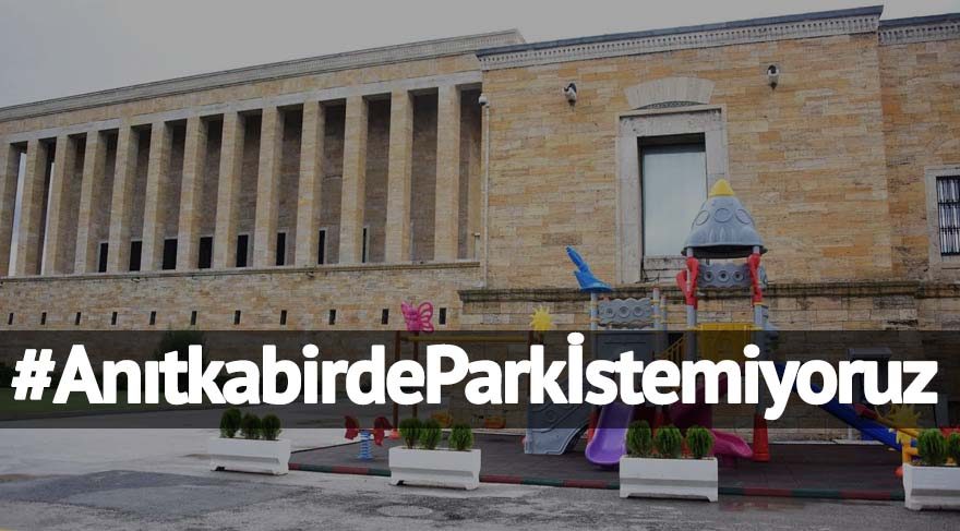 Sosyal medyada Anıtkabir'e yapılan parka büyük tepki: 'Biz çocuklarımızı oraya oyun oynatmaya değil saygı sunmaya götürüyoruz!'