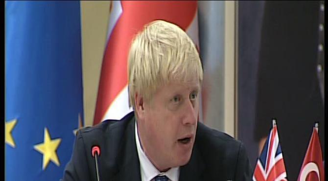 İngiltere Dışişleri Bakanı Boris Johnson: &#39;AB üyeliği sürecinde Türkiye&#39;ye destek olmaya devam edeceğiz&#39;