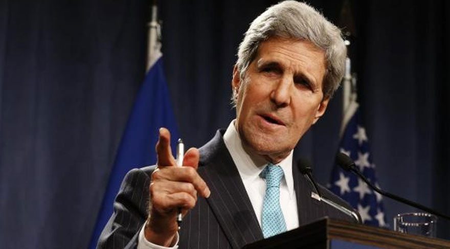 Kerry: 'Suriye’nin kilit noktalarında tüm uçakların uçuşu yasaklanmalı'