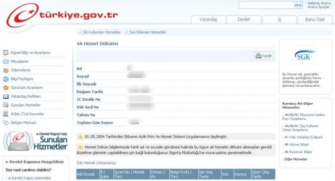 SSK Sorgulama