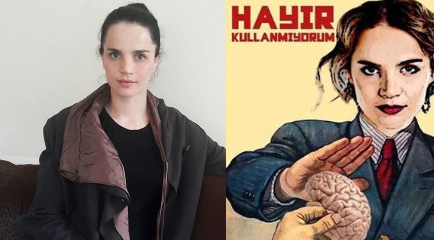 Tuğçe Kazaz, kendisiyle ilgili hazırlanmış bir capsi paylaştı