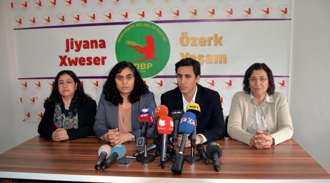 DBP Eş Genel Başkanı Tuncel : Eğer Kürtler özgür değilse, Türkler de özgür değildir