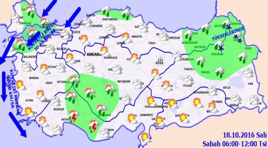 18-ekim-hava-durumu