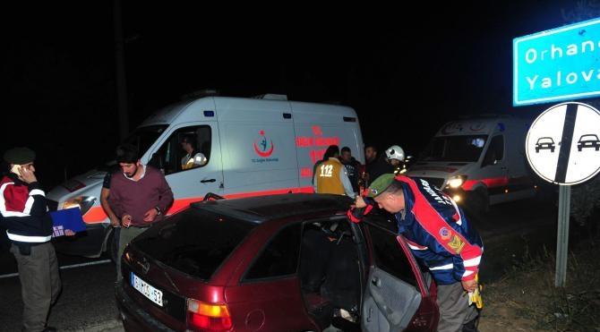 Bursa'da düğün dönüşü kaza: 2 ölü, 4 yaralı