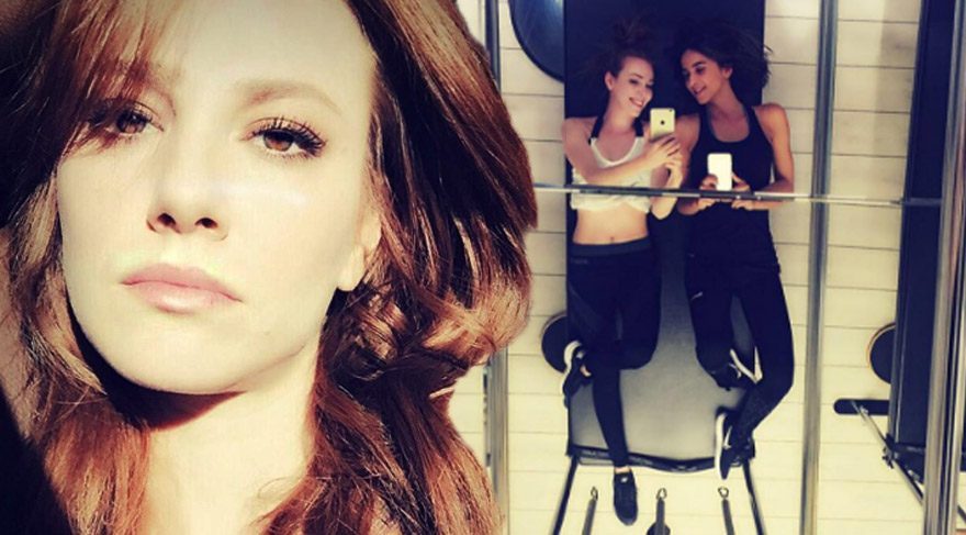 Elçin Sangu'nun pilates paylaşımı