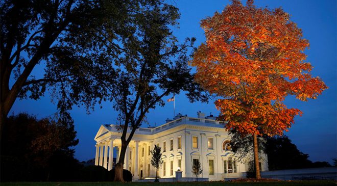 FOTO: REUTERS/ Seçim gecesi Beyaz Saray...