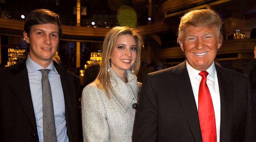 Damat, gelin ve Başkan: Amerika’yı yönetecek Trump üçlüsü.