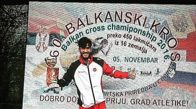 Bitlisli sporcu, Balkan Kros Şampiyonası&#39;nda 3&#39;üncü oldu
