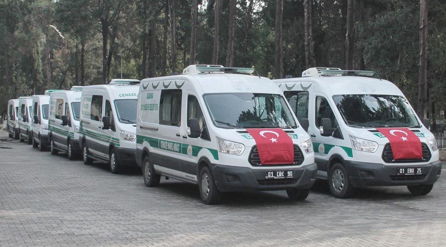 Cenazeler DNA testinden sonra teslim edilecek