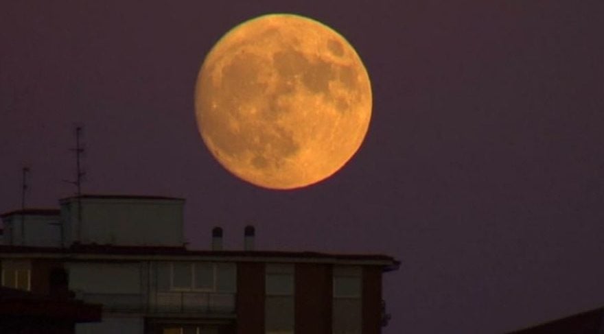 Dünya Süper Dolunay'a kilitlendi...