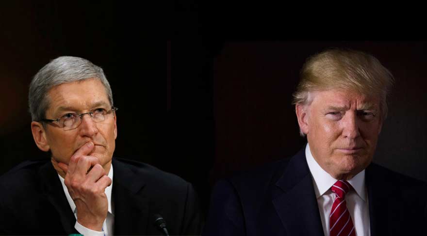 Trump Apple'ı ABD'de istiyor
