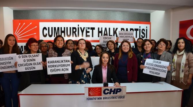 CHP&#39;li kadınlardan yasa teklifine sert tepki