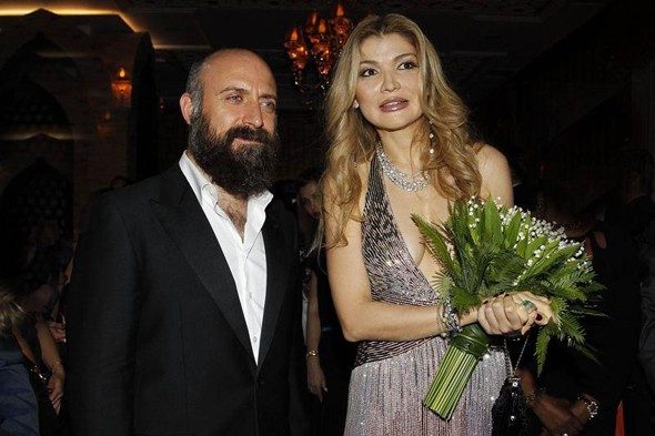 Gülnara Kerimova'nın 2012 yılında Özbekistan'da verdiği bir davete ünlü oyuncu Halit Ergenç de katılmıştı.