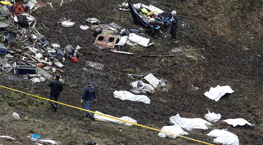 Futbolcuların da aralarında bulunduğu 71 kişiye mezar olan uçaktan kritik ses kaydı!