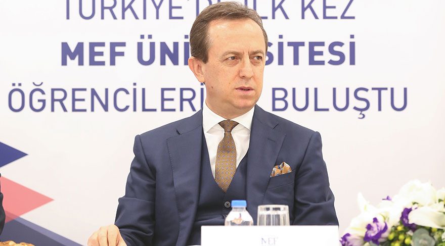  MEF Üniversitesi Rektörü Prof. Dr. Muhammed Şahin