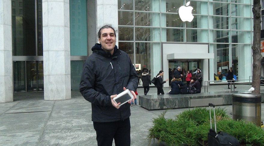 iPhone 7 Plus almak için bir günlük New York yolculuğu