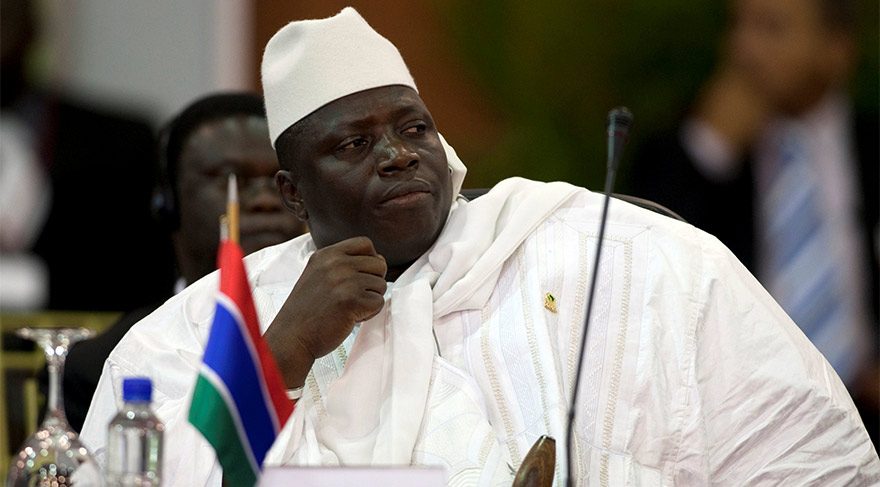 Başkanlığı bırakmamak için OHAL ilan eden Gambiya lideri için süre doldu!