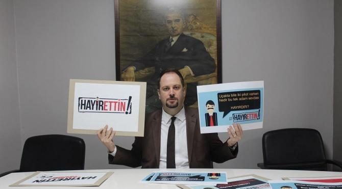 CHP'den 'Hayırettin'li kampanya