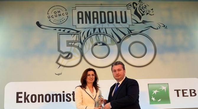 Boydak Holding&#39;e, &#39;Anadoluya en fazla şirket kazandıran grup&#39; ödülü