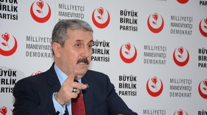 BBP Genel Başkanı'ndan 'Bozkurt' tepkisi!