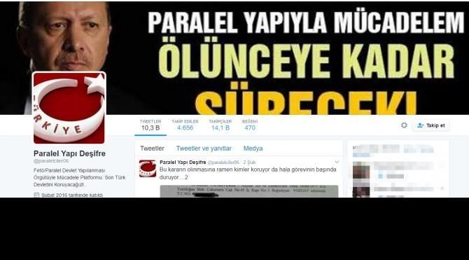 Twitter'daki 'Paralel Yapı Deşifre' kullanıcısı tutuklandı