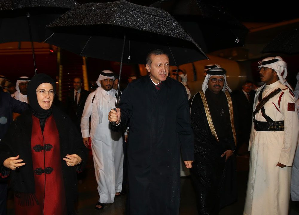 FOTO: DHA / Katar Enerji ve Sanayi Bakanı Muhammed Al Sada ( Sağdan ikinci)