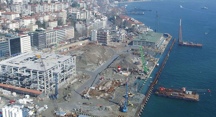 Galataport inşaatında son durum