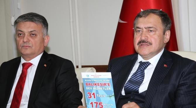 Bakan Eroğlu, Balıkesir&#39;in ilçelerinde (3)