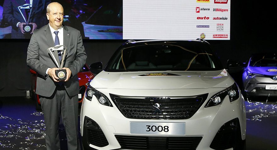 Peugeot CEO'su 3008'le birlikte Fotoğraf: Reuters