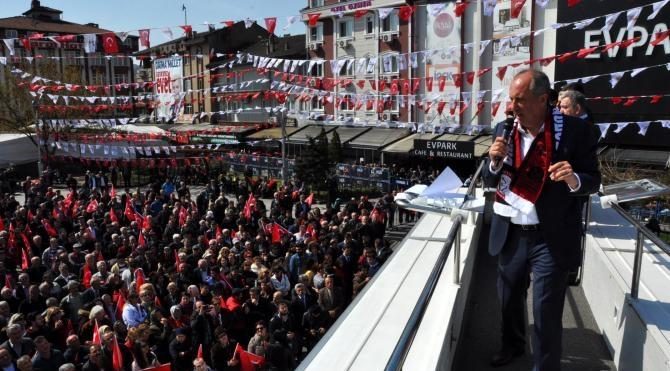 CHP'li İnce: Beş vakit ezan okunuyorsa Atatürk sayesindedir