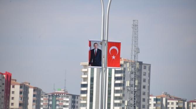 Diyarbakır'da Erdoğan hazırlığı