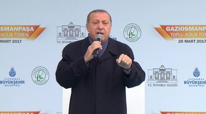 Erdoğan: NATO’da beraber olduğumuz ülke bana silah vermeyecek terör örgütüne  verecek. Var mı böyle bir şey (1)