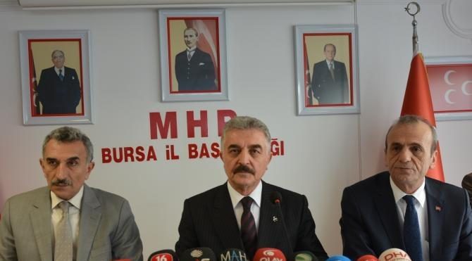 MHP Genel Sekreteri Büyükataman: Rüzgâr eken fırtına biçmeye razı olmalıdır
