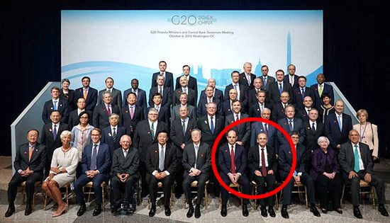Ekim 2016'da ABD'nin ev sahipliğinde Washington DC'de düzenlenen G-20 Maliye Bakanları zirvesinde Şimşek ve Çetinkaya en önde oturuyorlardı.