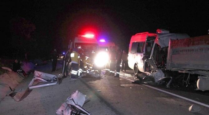 Fenerbahçeli taraftarlar maç dönüşü kaza yaptı: 1 ölü, 19 yaralı