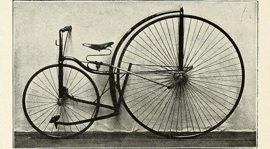 Lawson'ın ürettiği zincirli bisiklet