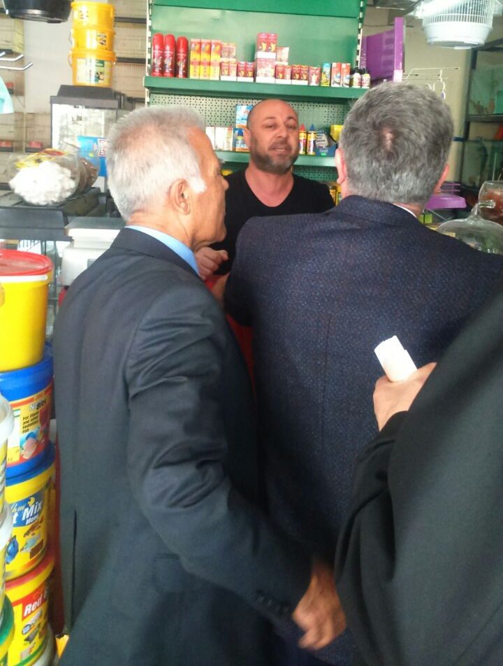 FOTO: Recep Ulu/ Akvaryum dükkanı sahibi saldırgan gözaltına alındı.