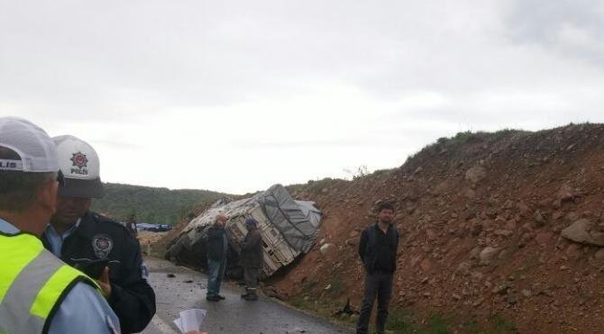 Seydişehir&#39;de kaza: 1 ölü, 1 yaralı