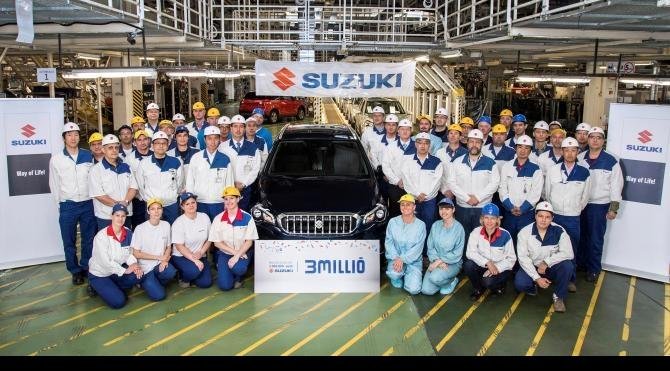 3 milyonuncu Suzuki, Estergon üretim hattından çıktı