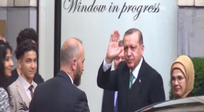Cumhurbaşkanı Erdoğan, Brüksel&#39;de