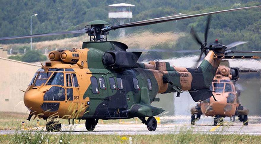Cougar helikopterlerinin ülkemizdeki üç kazasında 28 asker şehit oldu