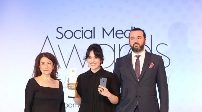 &#39;Social Media Awards Turkey” Ödülleri sahiplerini buldu