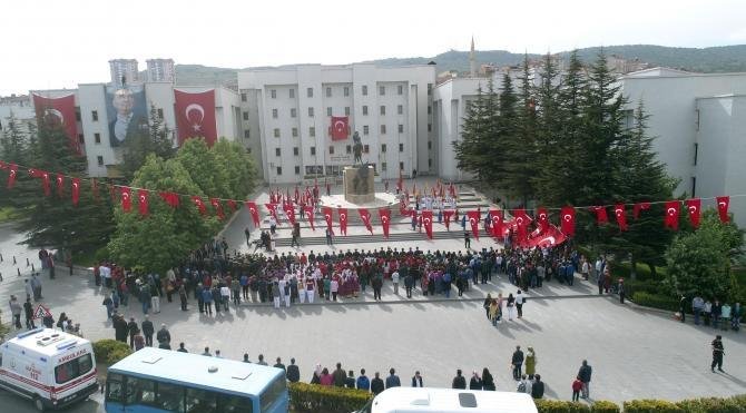 Nevşehir&#39;de 19 Mayıs coşkuyla kutlandı