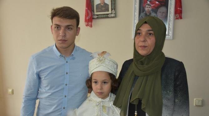 Şehit oğlu Doğan Güneş'in mutluluğuna Türkiye ortak oldu
