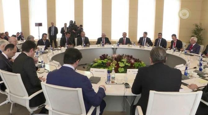 Başbakan Yıldırım TürkiyeGürcistan Yüksek Düzeyli Stratejik İşbirliği Konseyi toplantısına katıldı