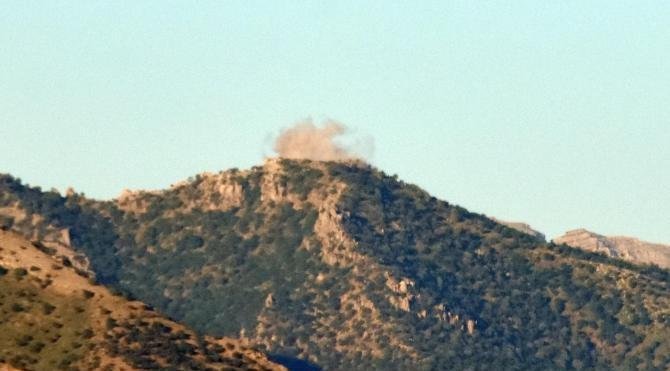 Savaş uçakları, Cudi Dağı&#39;nı bombaladı