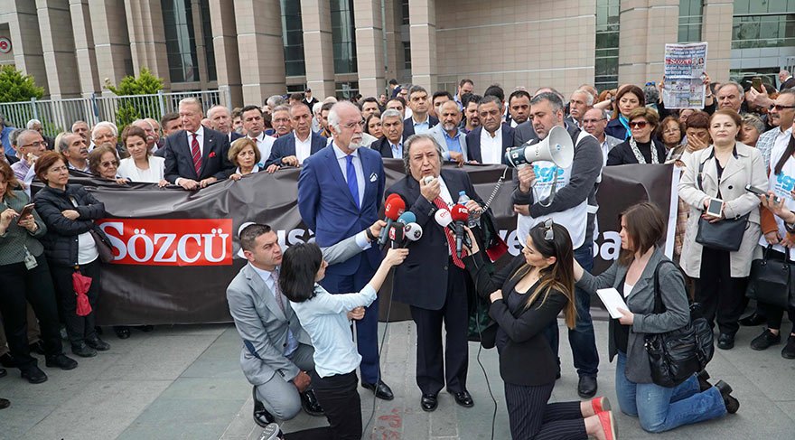 SÖZCÜ Gazetesi avukatı Celal Ülgen 26 Mayıs günü İstanbul Çağlayan’daki Adalet Sarayı’nın önünde gazetemize yönelik algı operasyonunun perde arkasını gazetecilere anlatmıştı.