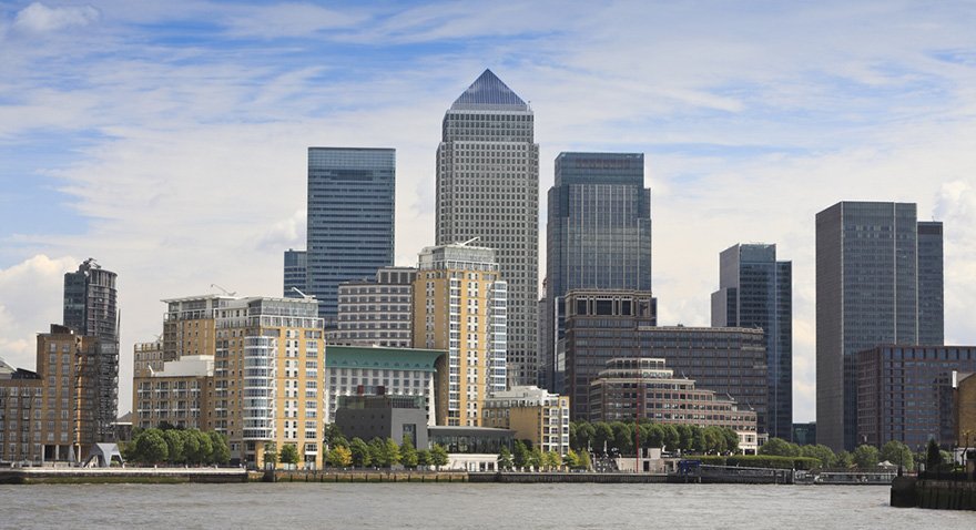 Canary Wharf bölgesine Londra'nın Maslak'ı denebilir. Fotoğraf: Shutterstock