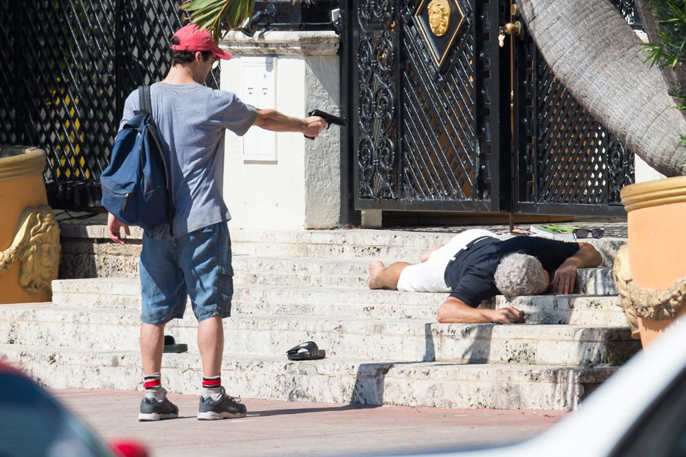 Gianni Versace'nin vurulma anı...